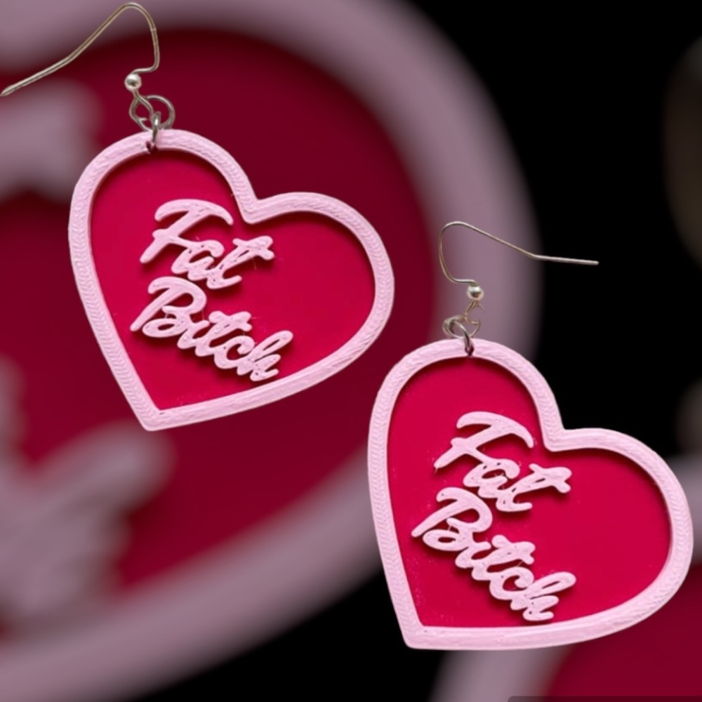 Fat earrings